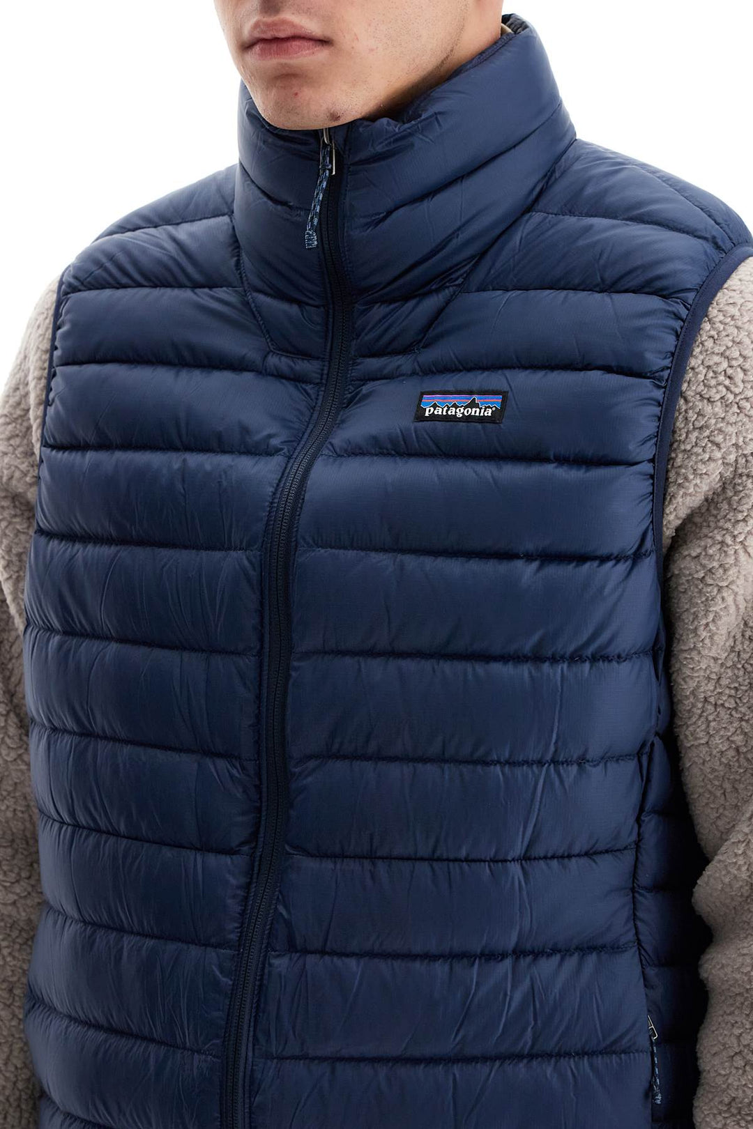 Gilet In Ripstop E Piuma