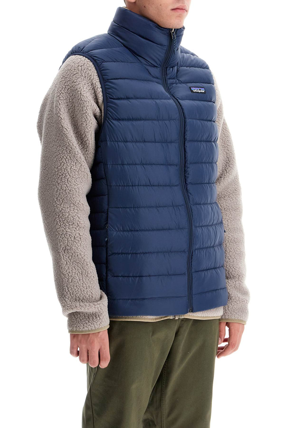 Gilet In Ripstop E Piuma