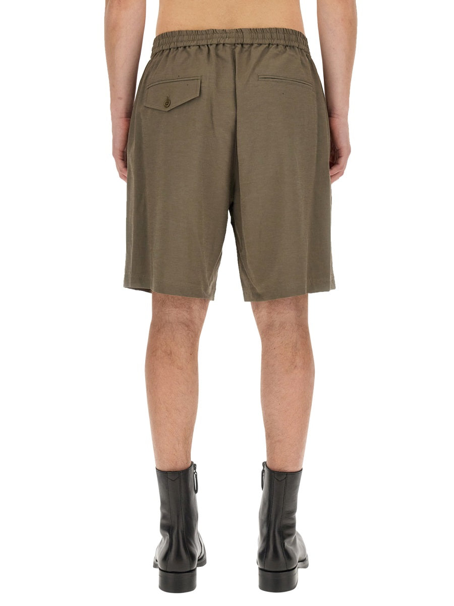 Helmut Lang Shorts - Green | Wanan Luxury