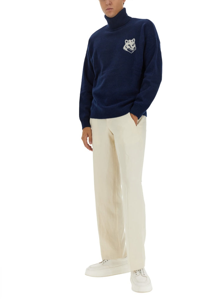 Maison Kitsuné Sweaters - Blue | Wanan Luxury