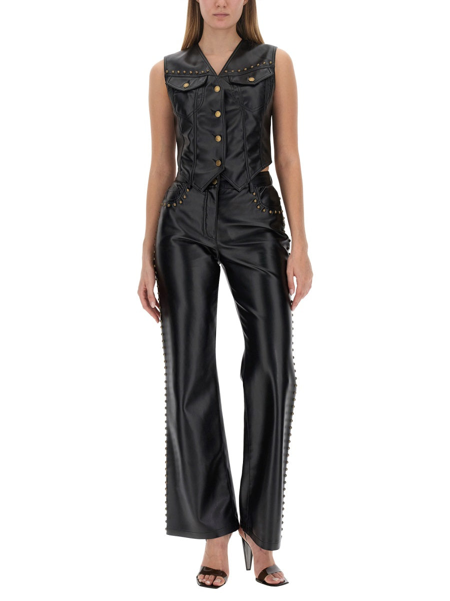 Moschino Jeans Gilet - Black | Wanan Luxury