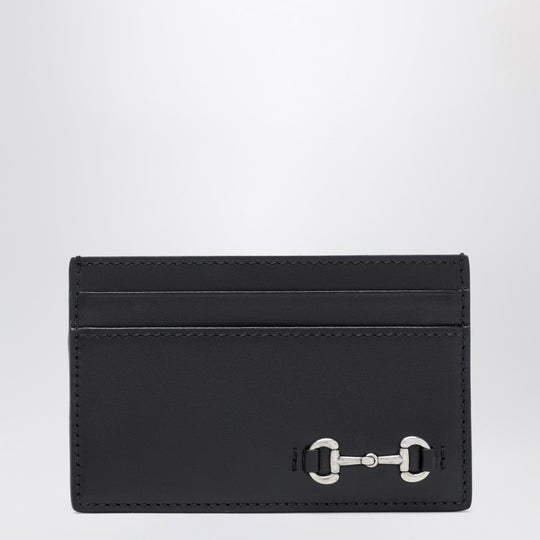 Black Cardholder With Horsebit