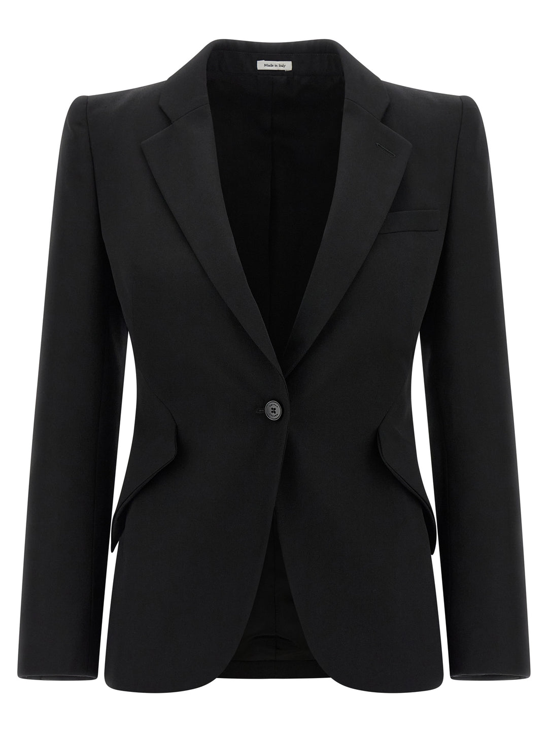 Mcqueen Hourglass Blazer BlazerS - Black | a5a53c15d859211018536d1e34cb481a10d6a983