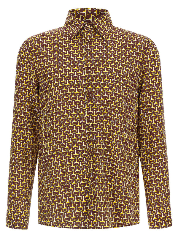 Horsebit Shirt Shirt And Blouse Multicolor