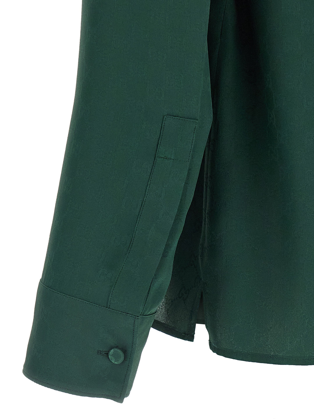 Gucci Gg Jacquard Shirt Shirt and Blouse - Green | e930b8d437d3de5a295f2c571fc38271356a1b99