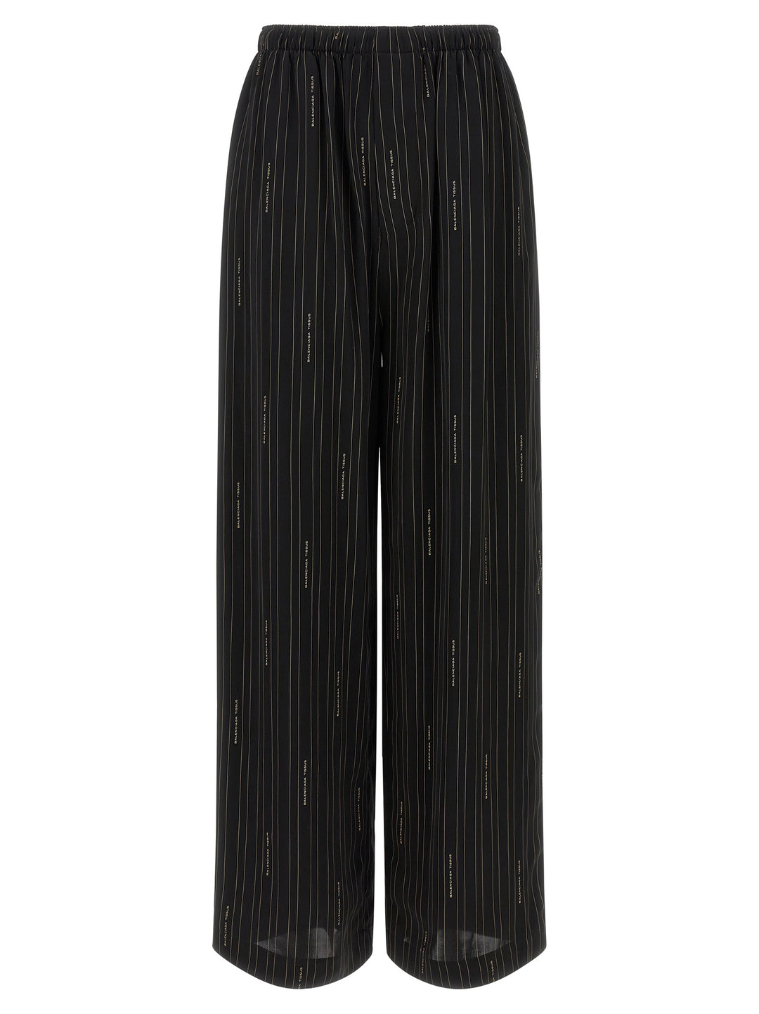 Balenciaga Striped Pants - Black | f89bfac09fcd62880322c77ecf3eb48303e68159