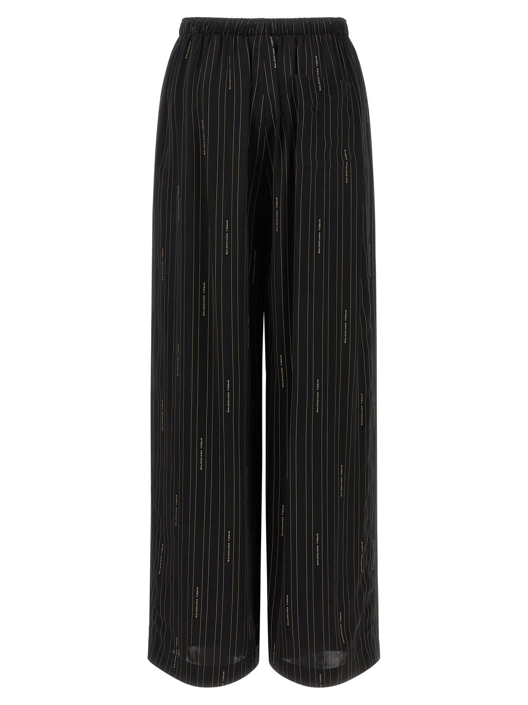 Balenciaga Striped Pants - Black | 678aab1561b2222afdaae4ca14145933773a2128