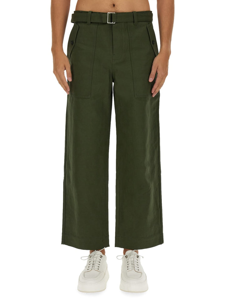 Maison KitsunÉ Pants - Green | 13224c96d4df12159c8a74c2d2e2ef9ef2a5b6ec