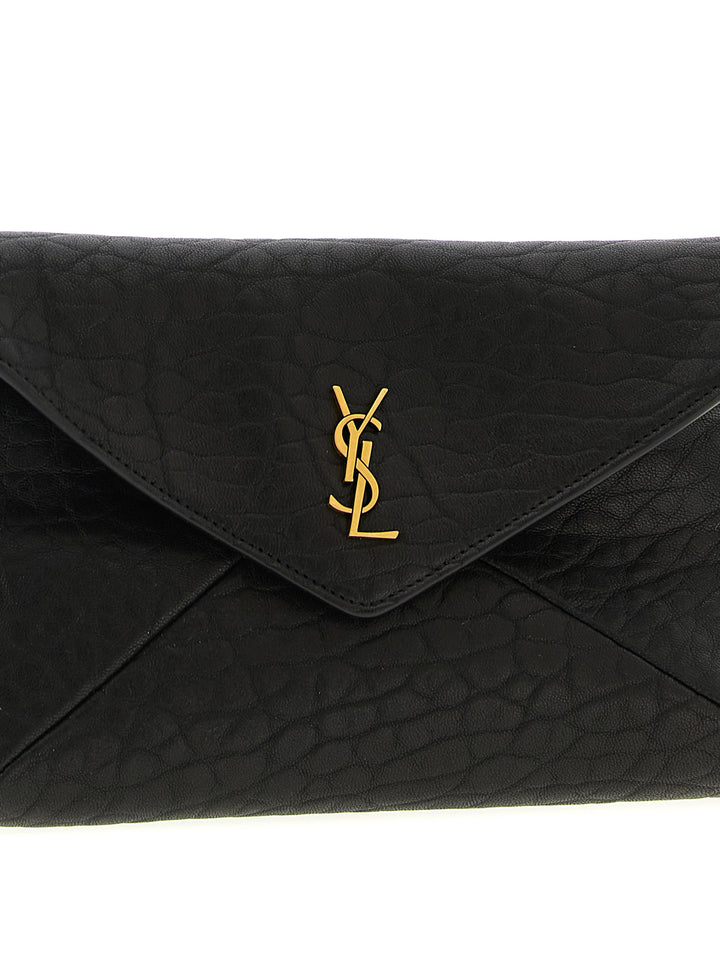 Saint Laurent Cassandre Clutch - Black | ede1aa6ed76c1af88c6e380c0c3373b908d1247a