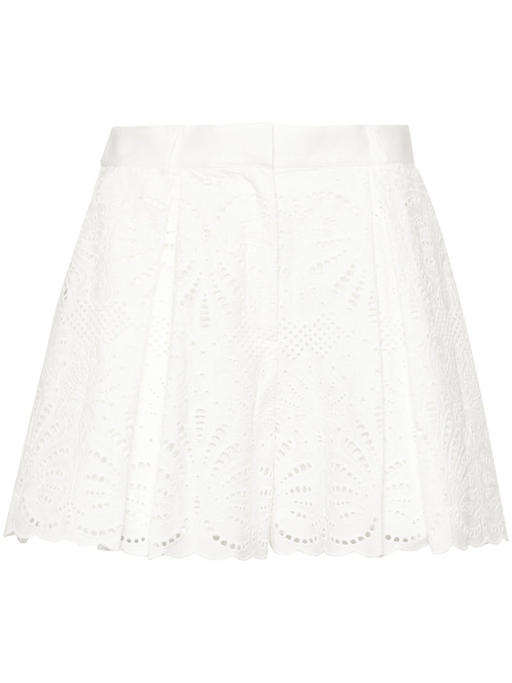 Broderie anglaise shorts