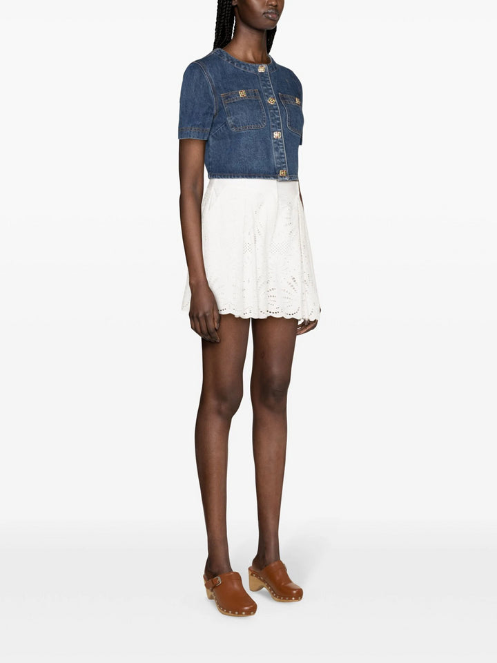 Broderie anglaise shorts