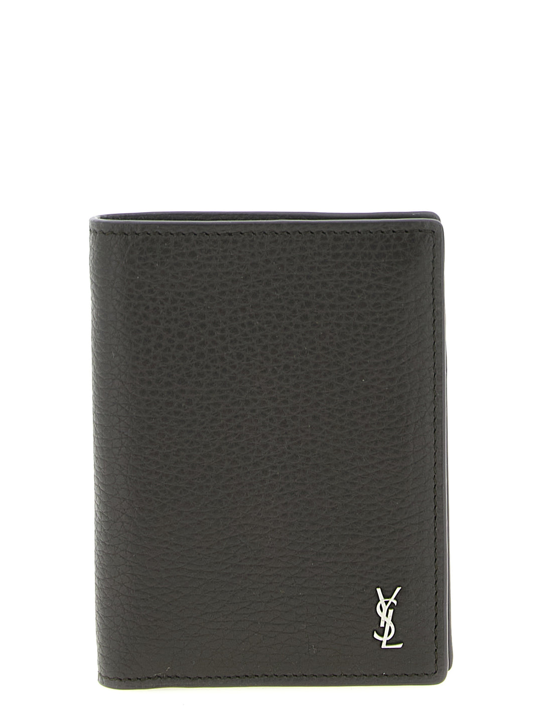 Saint Laurent Tiny Cassandre Wallets and Card Holders - Brown | a8c0d6299a27188b776d8ecd80fec3383168558d