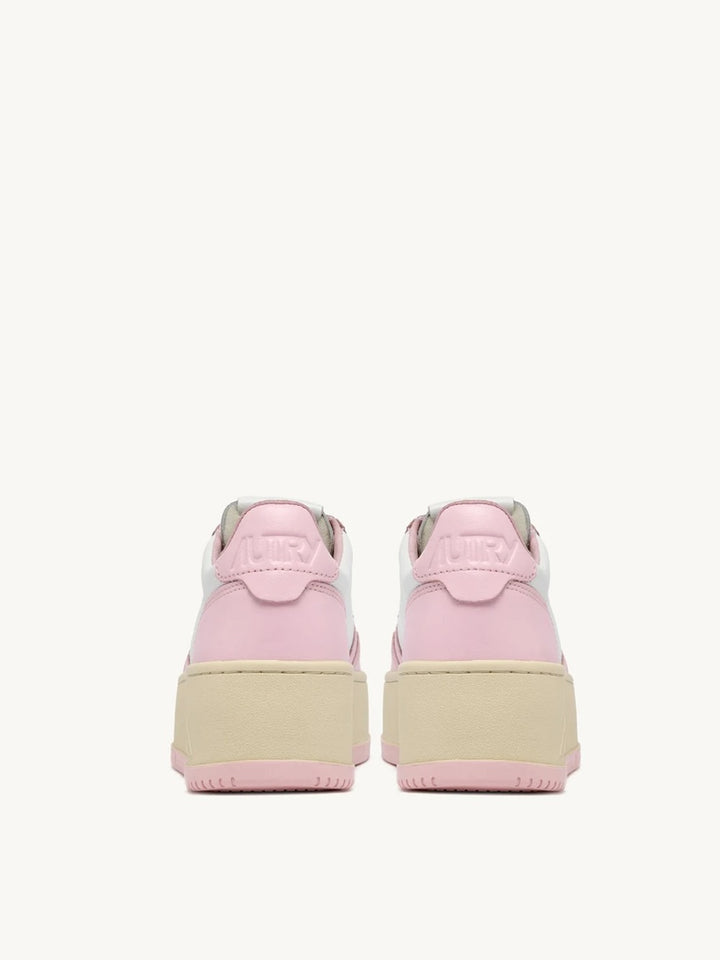 Platform low wom leat/leat blush bride