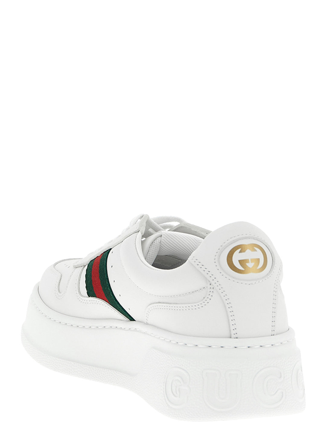 Gucci Oversize Sole Sneakers - White | dc6d3dc3842a0bbe831d8374da533b52703cf343