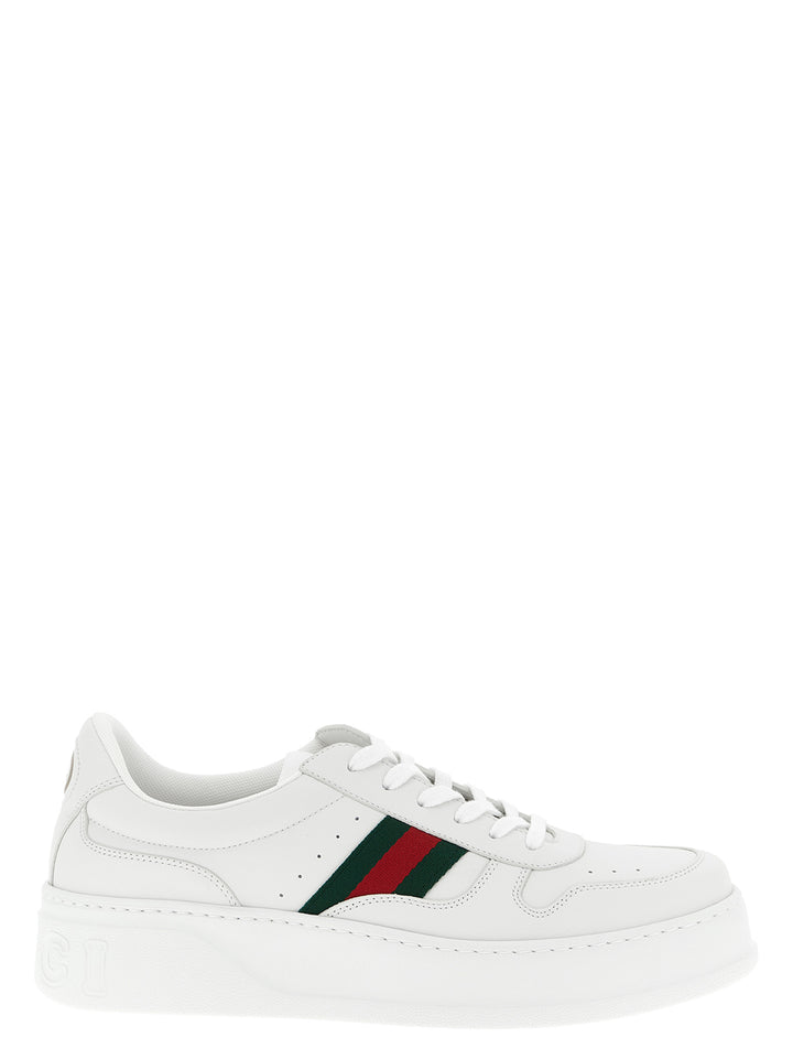 Gucci Oversize Sole Sneakers - White | c6d336a60d367a649d0ea011dff18a50a00cf5f0