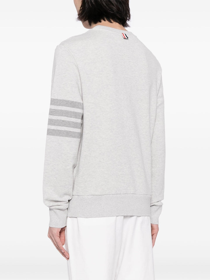 Sweatshirt with stripes