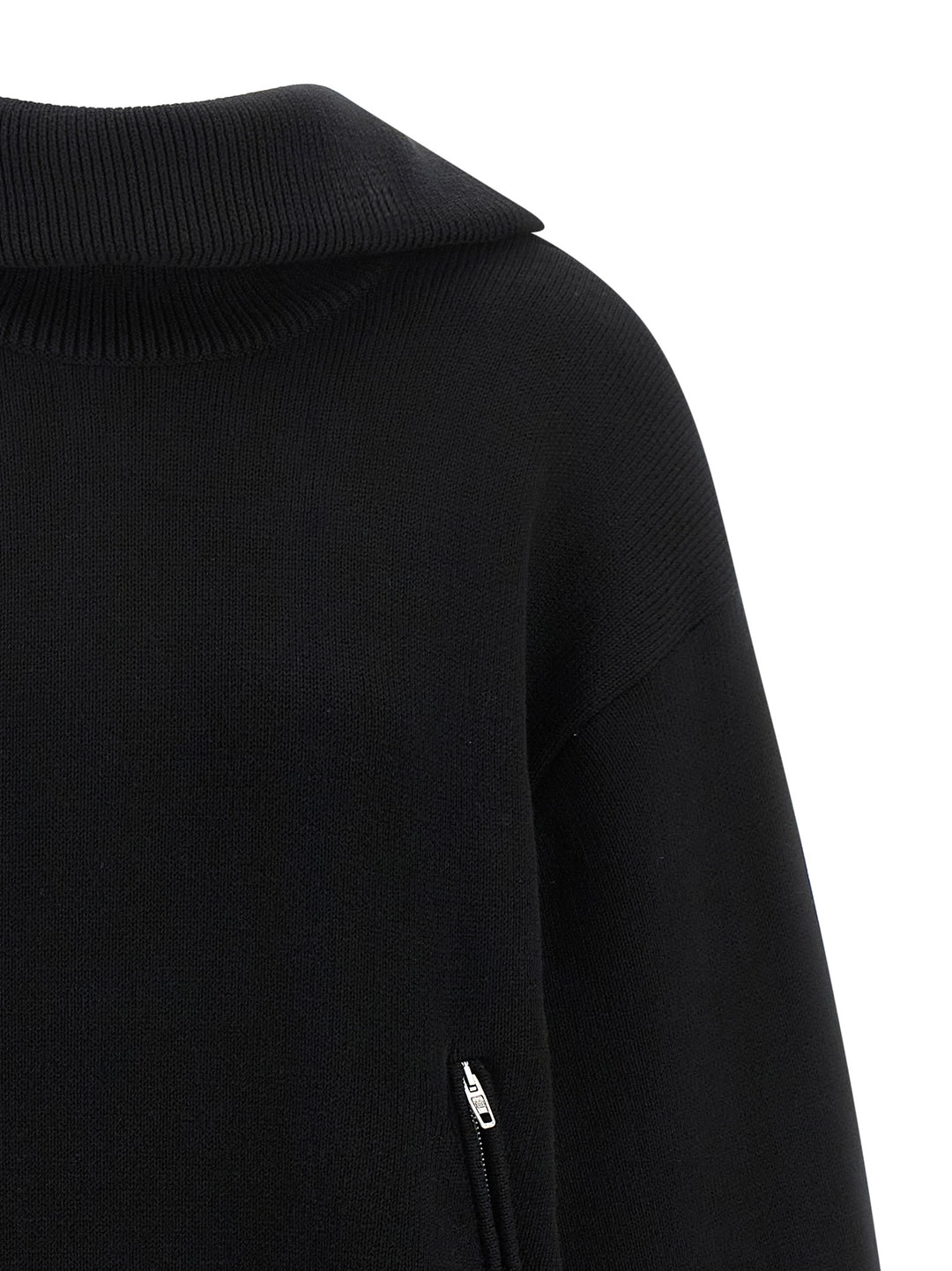 Balenciaga Back-To-Front Sweaters and Cardigans - Black | 00f1ccdbc3cbb225dbcda74973d2a63240eef2a0