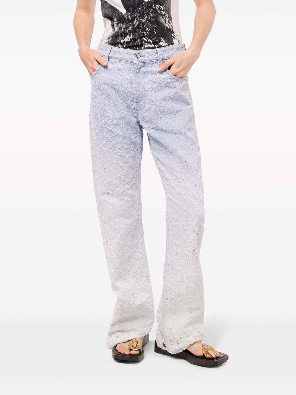 Pantalon pantalon flare