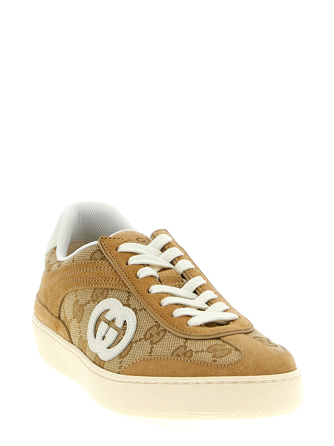 Gucci G75 Sneakers - Beige | 33c76e20ebb50ff7ec91a08e9644c5621a67bb0a