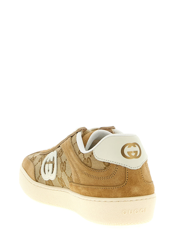 Gucci G75 Sneakers - Beige | 8c96db77f8119effdb5708dd50b1206e3b582a5c