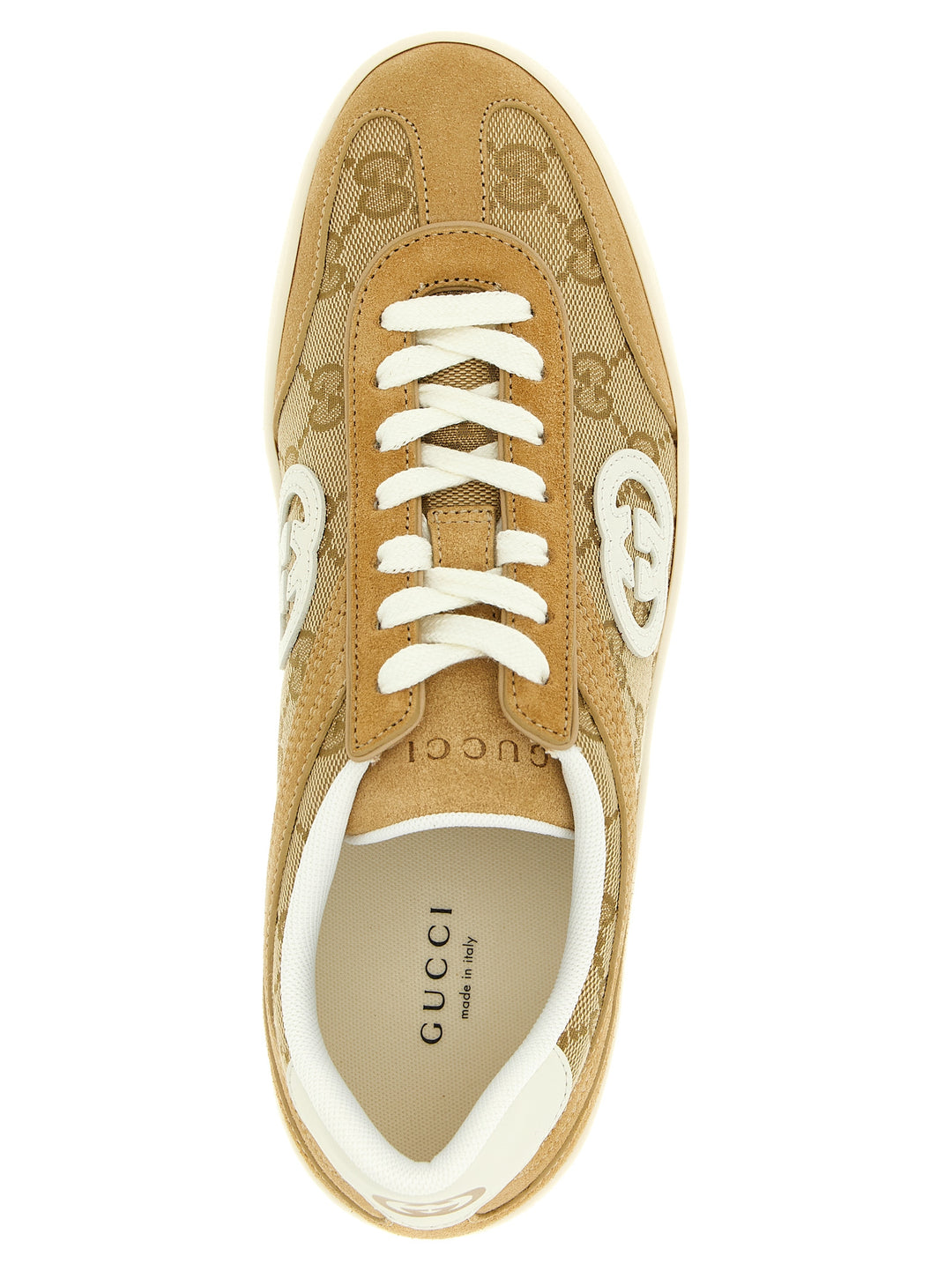 Gucci G75 Sneakers - Beige | 8f511473a5734b1a2c0cb6336e0a1d7d1c60e664