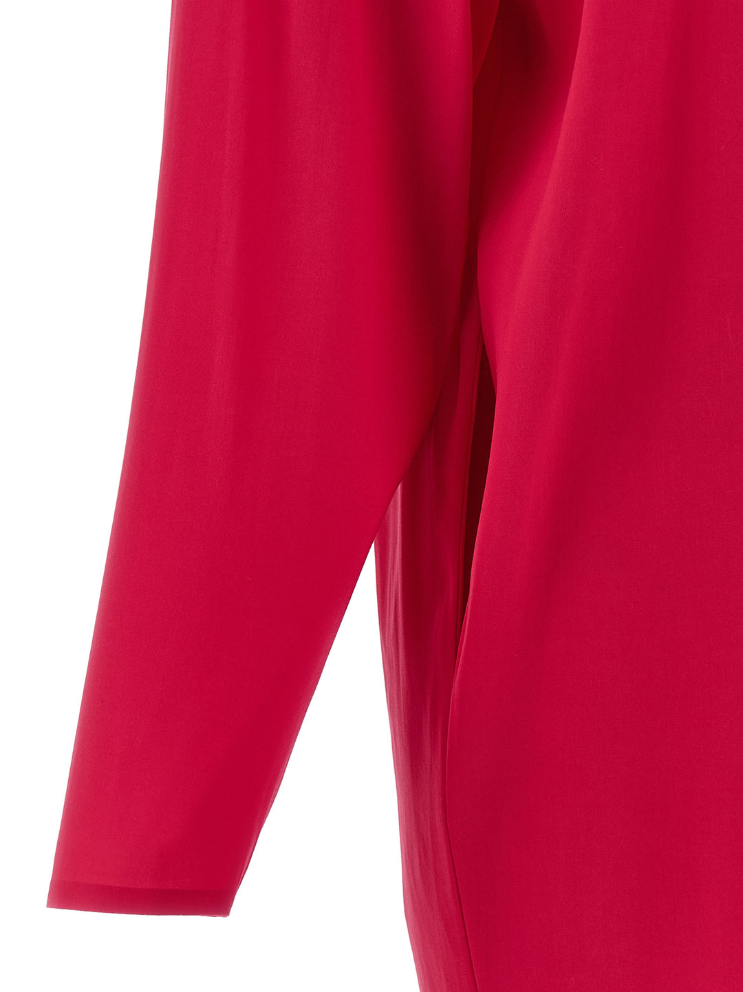 Saint Laurent Structured Shoulder Dress Dresses - Fuchsia | c09929049982f769422f14341cf73bb0aad6747a