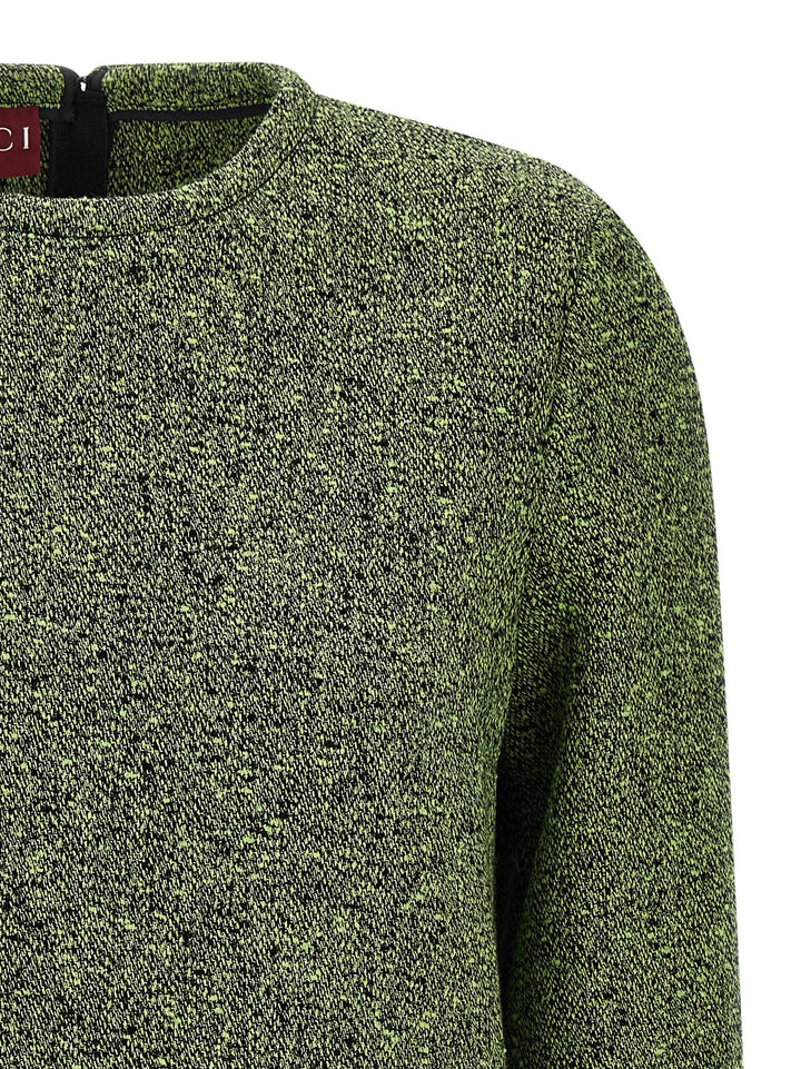 Gucci Mouliné Dresses - Green | e1b5bb2d4116e75a75ec53a40563feb1ba71d5f3