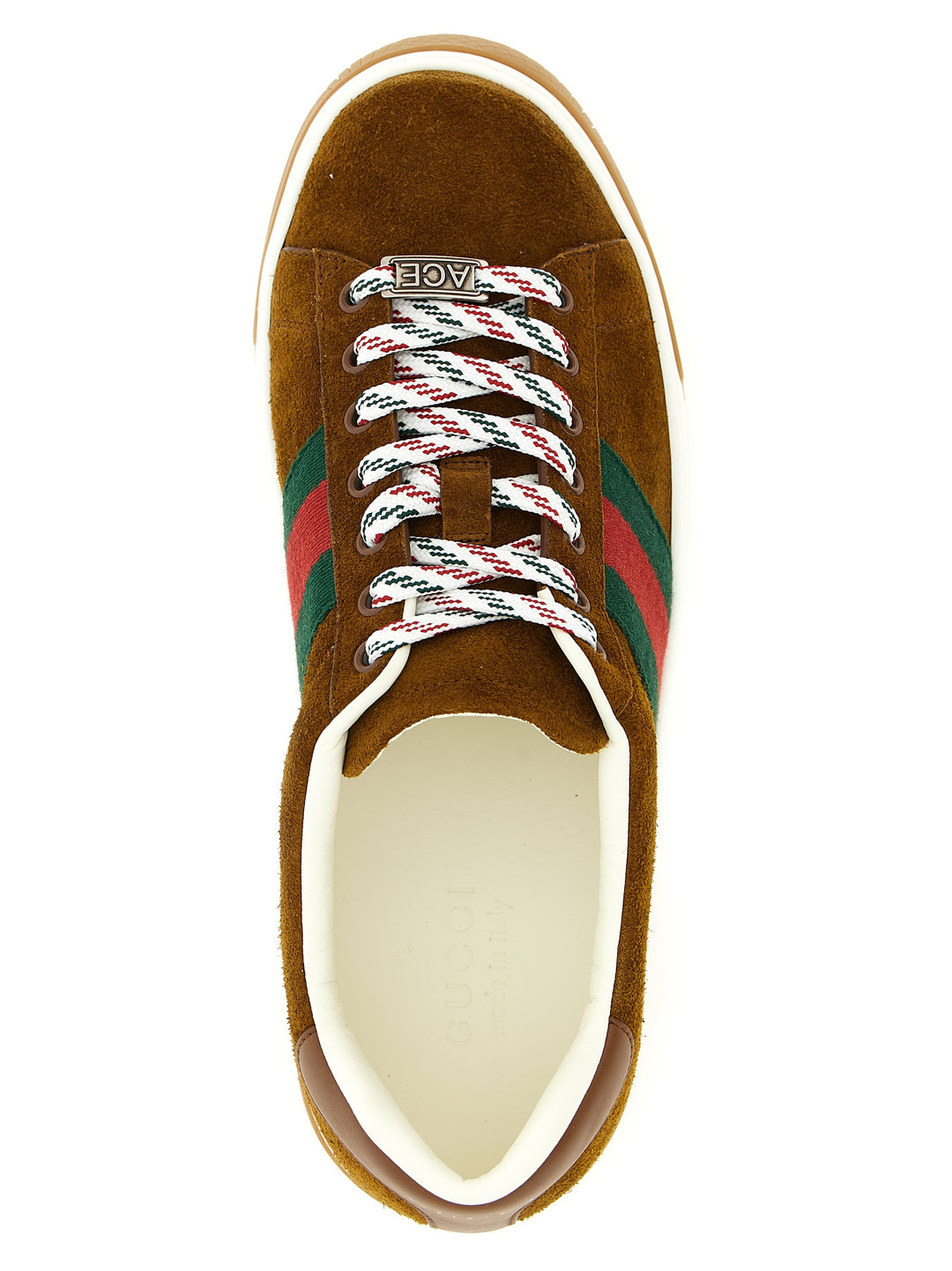 Gucci Gucci Ace Sneakers - Brown | 257f42cde8967ecc1c281fb340d1e699f11e5f5b
