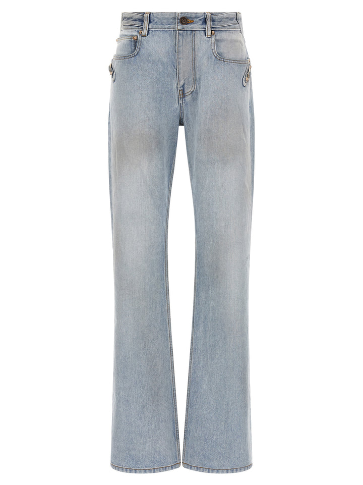 Balenciaga City Jeans - Light Blue | 4cdde1e778f0ce0cceb8b8c7e12cabdf3abb38ea