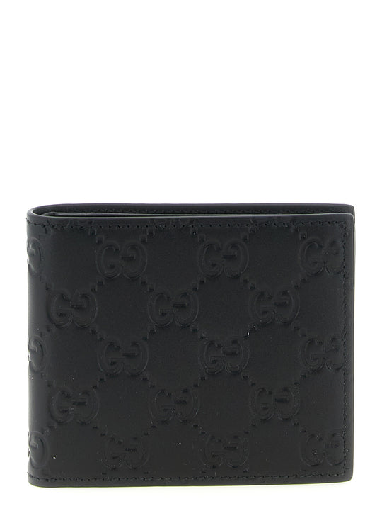 Gg Emblem Wallets And Card Holders Black