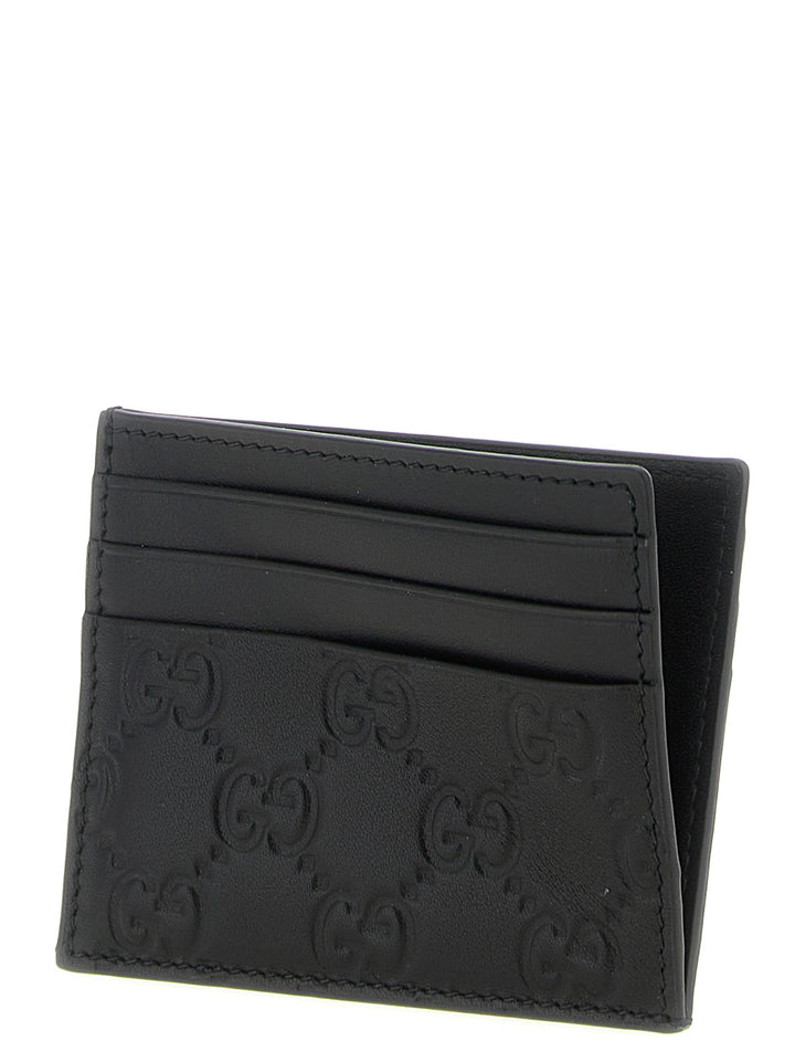 Gucci Gg Emblem Wallets and Card Holders - Black | 696932e42542dd5e8b883923c2a123101c5583bc