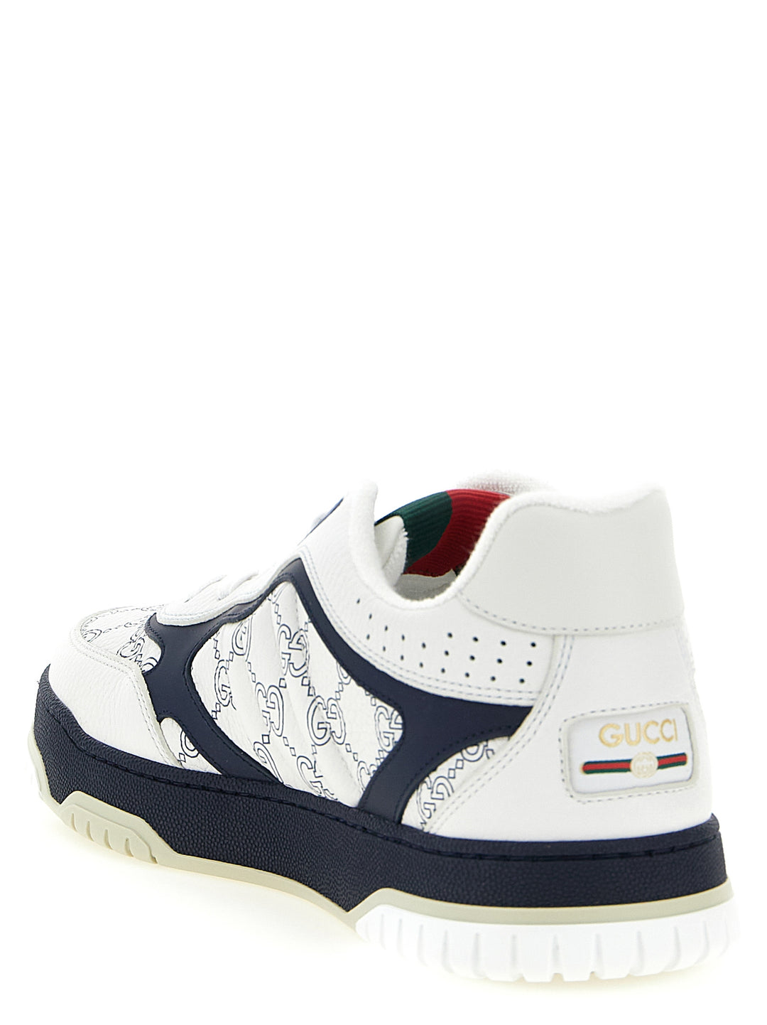 Gucci Gucci Re-Web Sneakers - Blue | 61e8f52465f8f612657034a2bfe757d3f4516e89