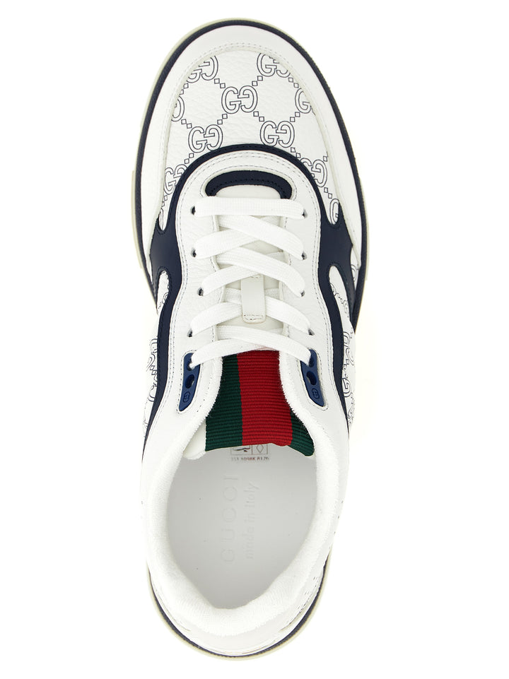 Gucci Gucci Re-Web Sneakers - Blue | 80b9dcc19ed2147ad24ae95a8d799fec0758f393