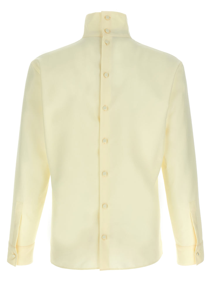 Gucci Technical Panama Shirt Shirt and Blouse - White | 593ac7b4b063d50b4cfddbb13fb46c40db5a5c87