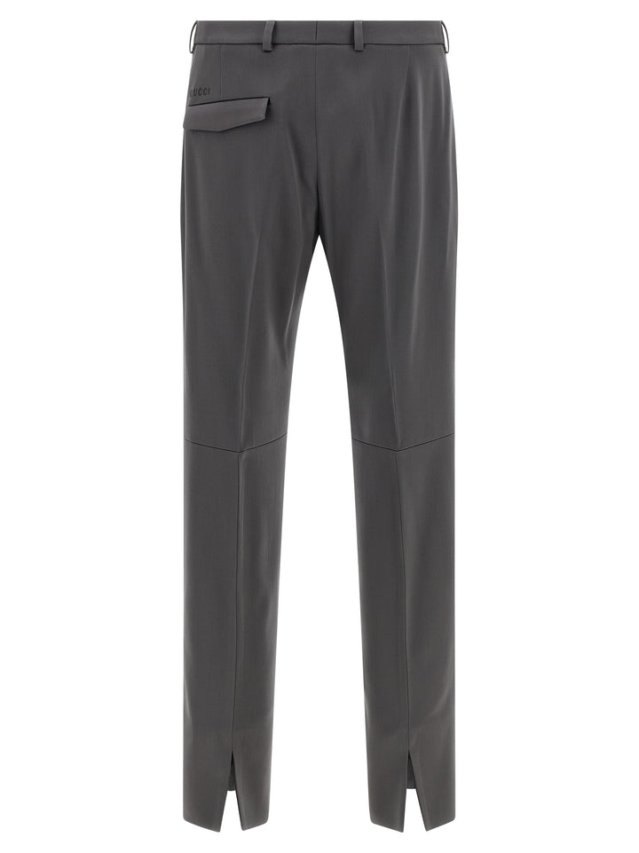 Gucci Tailored Trousers Pants - Gray | e9155d803c22a8c68e09220dad9f87a8622f475d