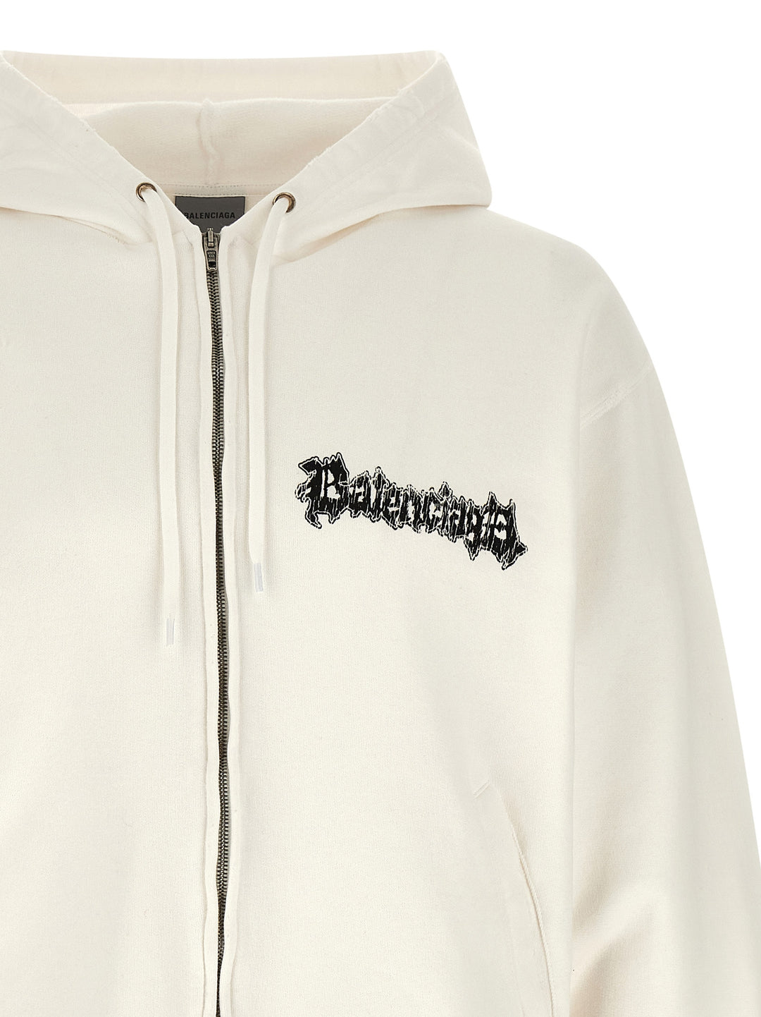 Balenciaga Salon De Couture Sweatshirt - White | e535dcbeff2935637c9ee08c1494501db6ed113d