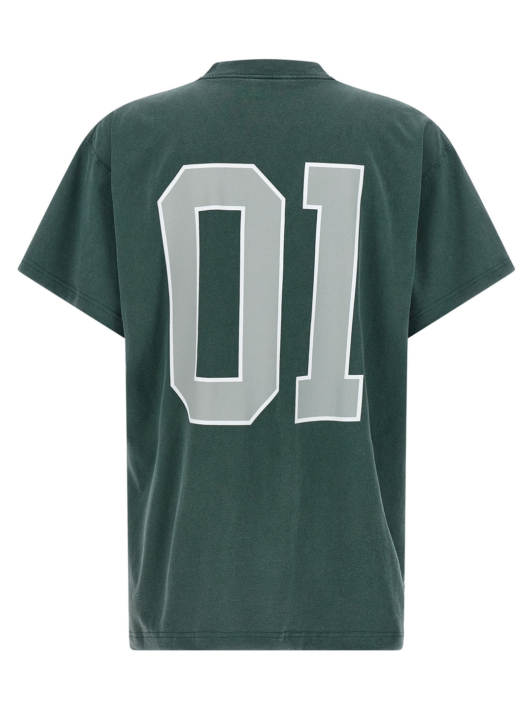 Balenciaga Basketball T-shirt - Green | af2a000c53dab6ef38591960c49ab99f12ed8588