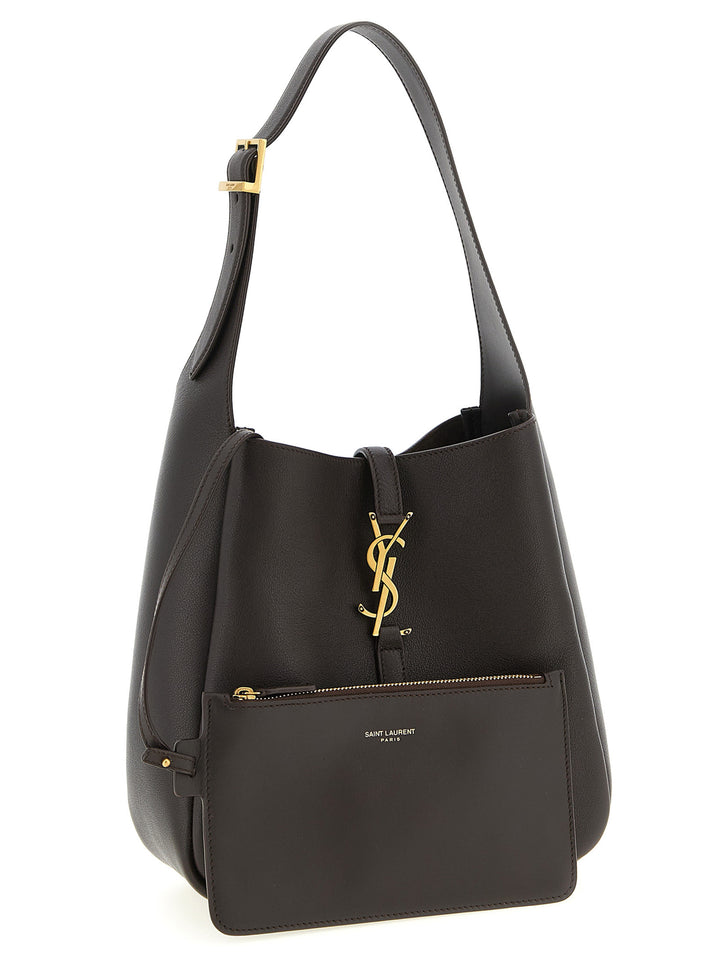 Saint Laurent Le 5 À 7 Shoulder Bags - Brown | 78a635cd1e281c18863adb190c024b89a286b31c