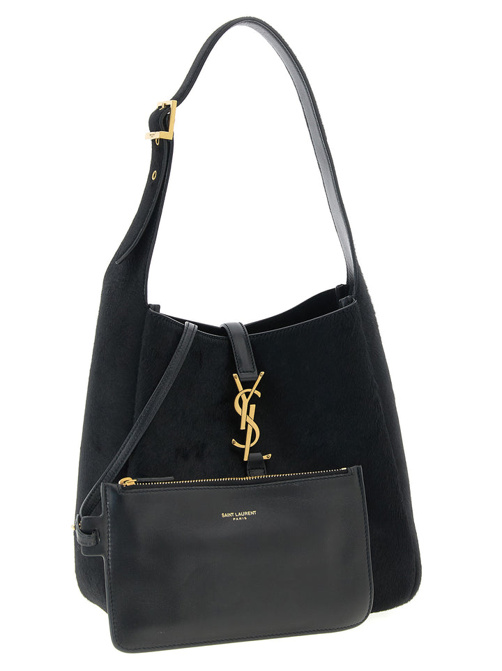 Saint Laurent Le 5 À 7 Shoulder Bags - Black | 12161e286f11f8b0adb15711b15dfc4820f2d2ec