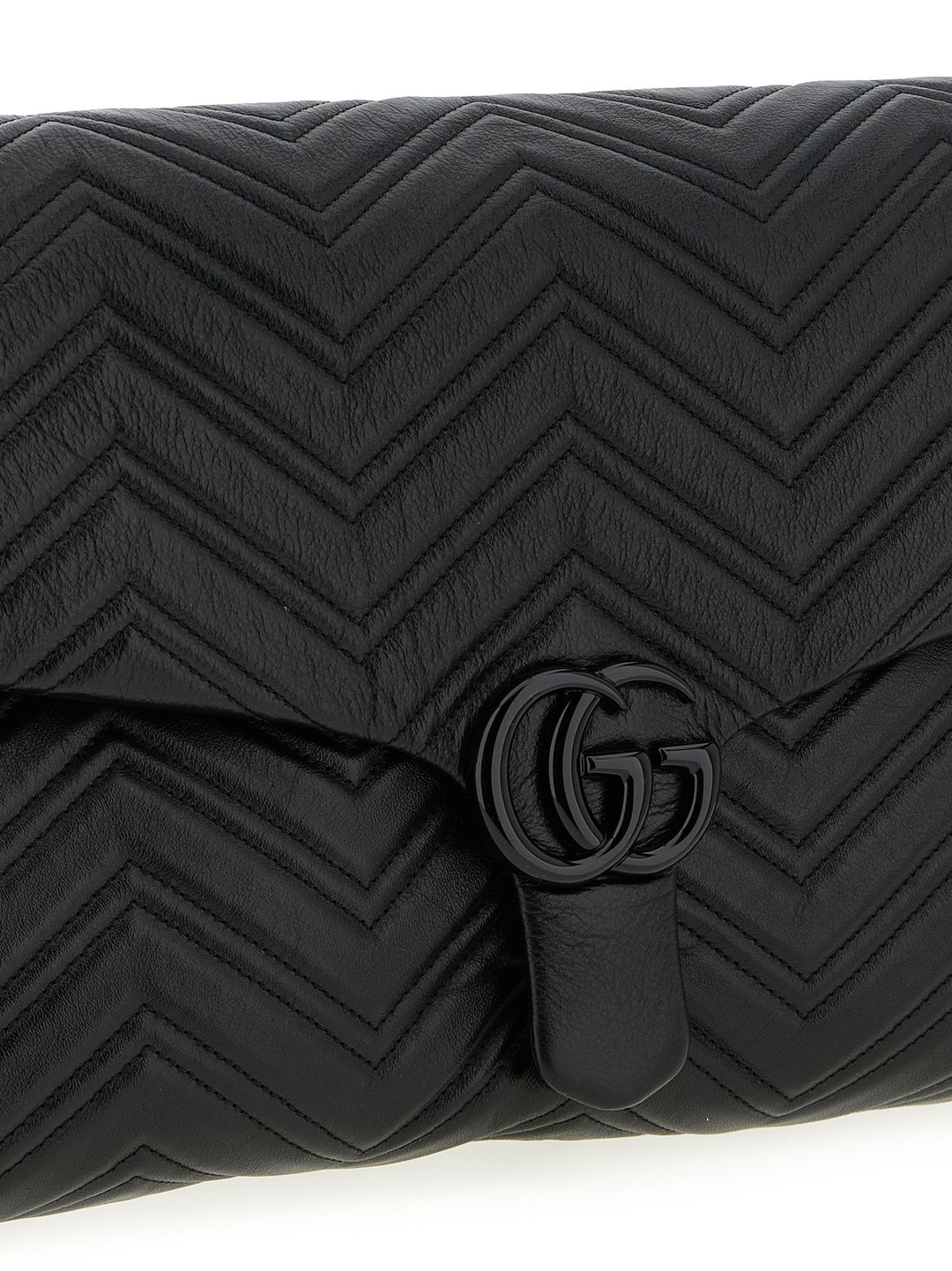 Gucci Gg Marmont Shoulder Bags - Black | f46e905ace0b87f93f71f63971575fbf98215dae