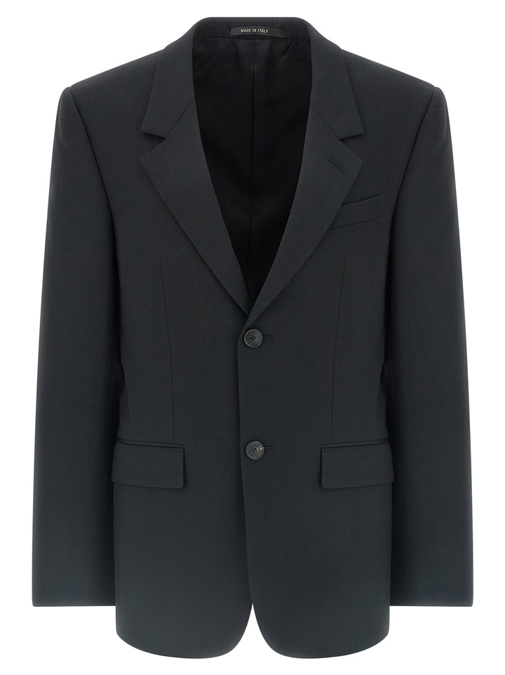 Balenciaga Sartoriale Standard Blazer - Black | 80b5db957258f6bacb9e3b97f19ccac1bb89e875