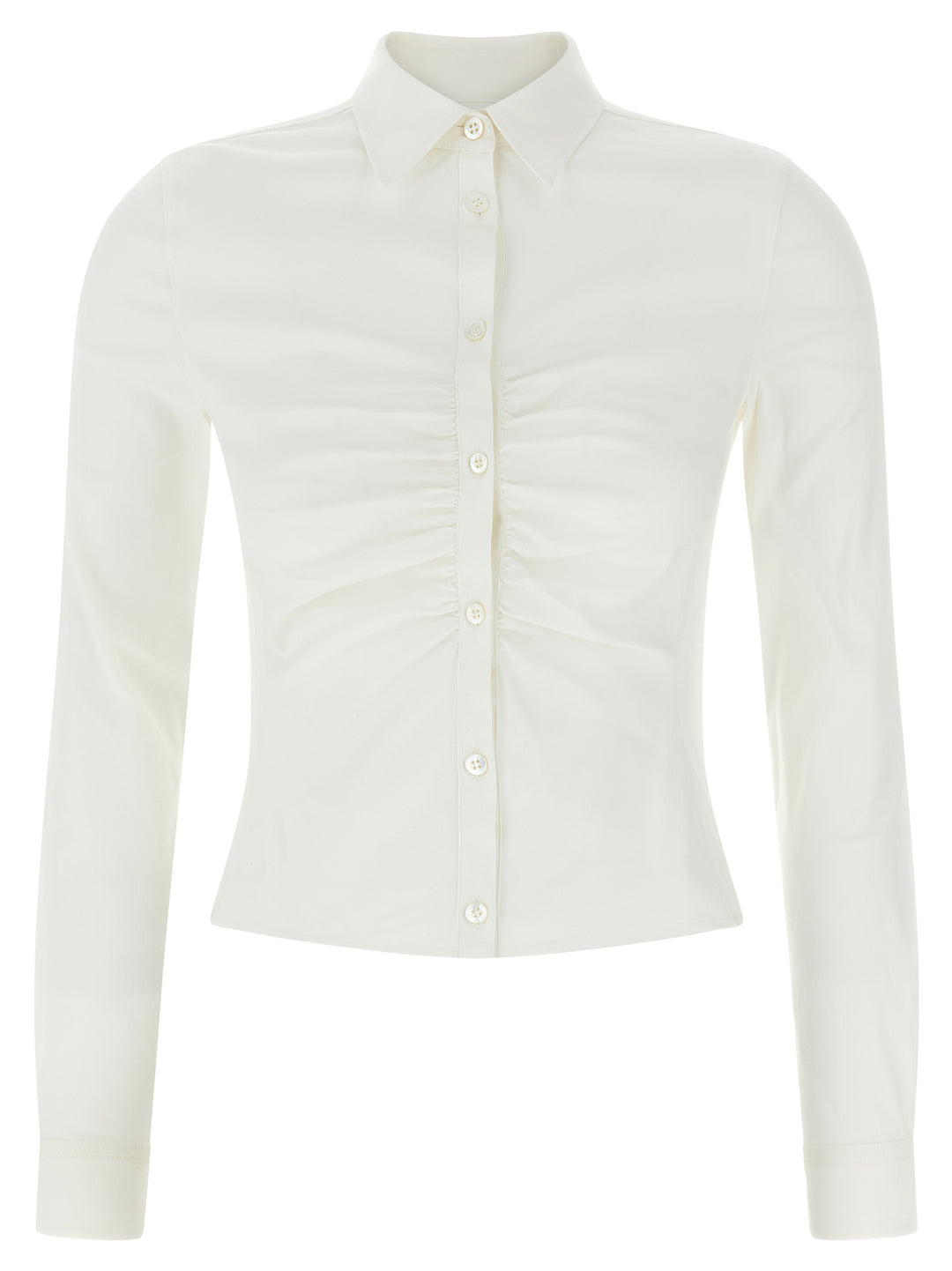 Balenciaga Curling Shirt Shirt and Blouse - White | ed034e6f340a693b7b9540f4666715e4fee3ac4b