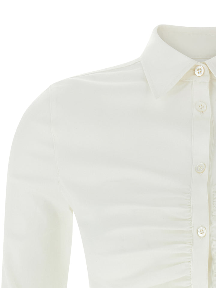 Balenciaga Curling Shirt Shirt and Blouse - White | c72f0be70d2a527c0f3d6449e7b46e23623ef3a3