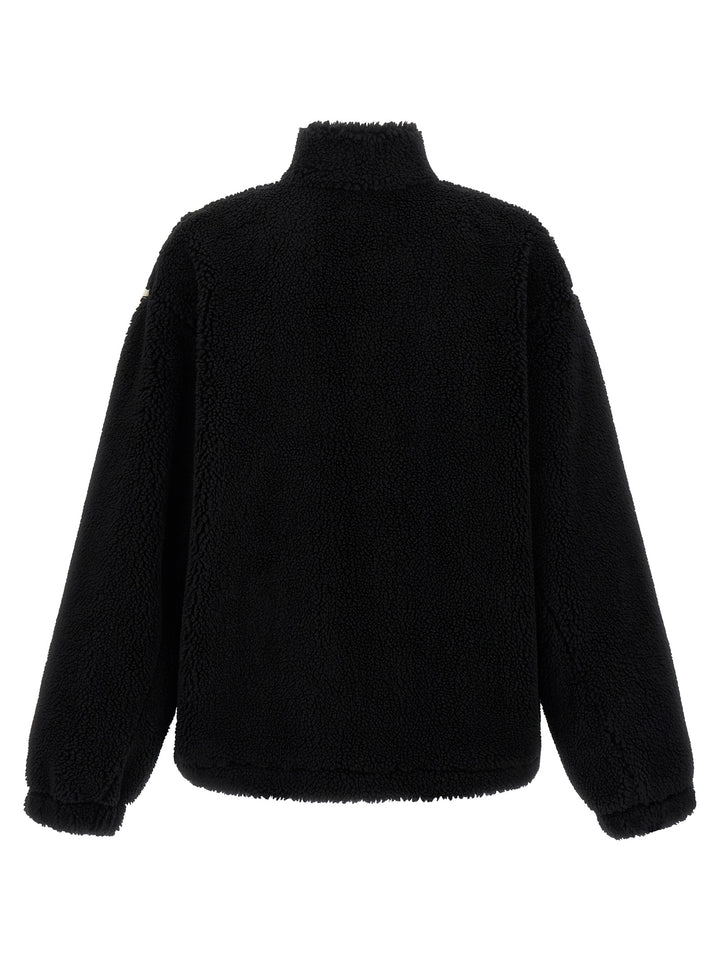 Balenciaga Teddy Fabric Jacket Puffer Jackets - White/Black | 0b31ad2b26faf699d13f6479155200a78fe6a9bc