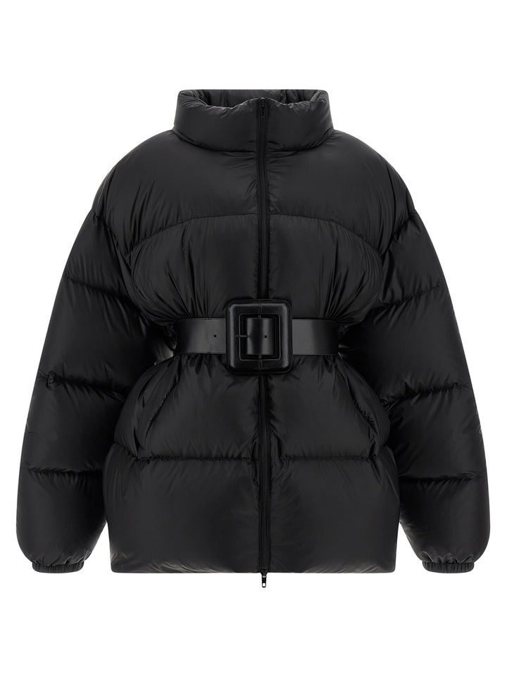 Balenciaga Hourglass Puffer Jackets - Black | 1953d9d144c2bc1b028998226bd50e8c935c3a9b