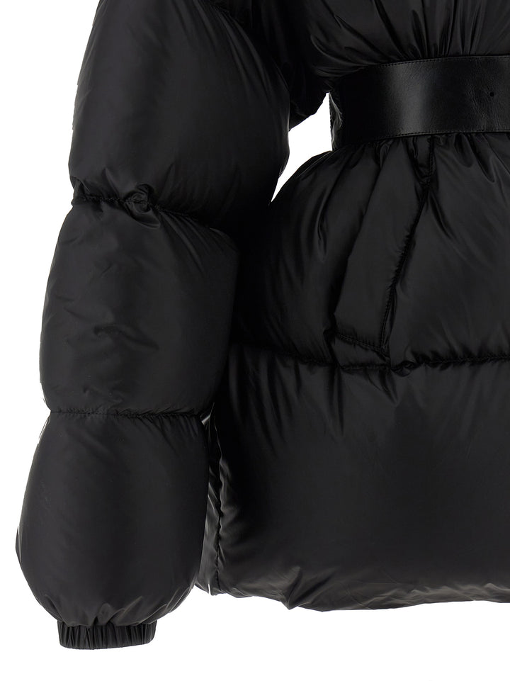 Balenciaga Hourglass Puffer Jackets - Black | b75a54b4f39eb651705c05a828518b8d3ce0cd2a