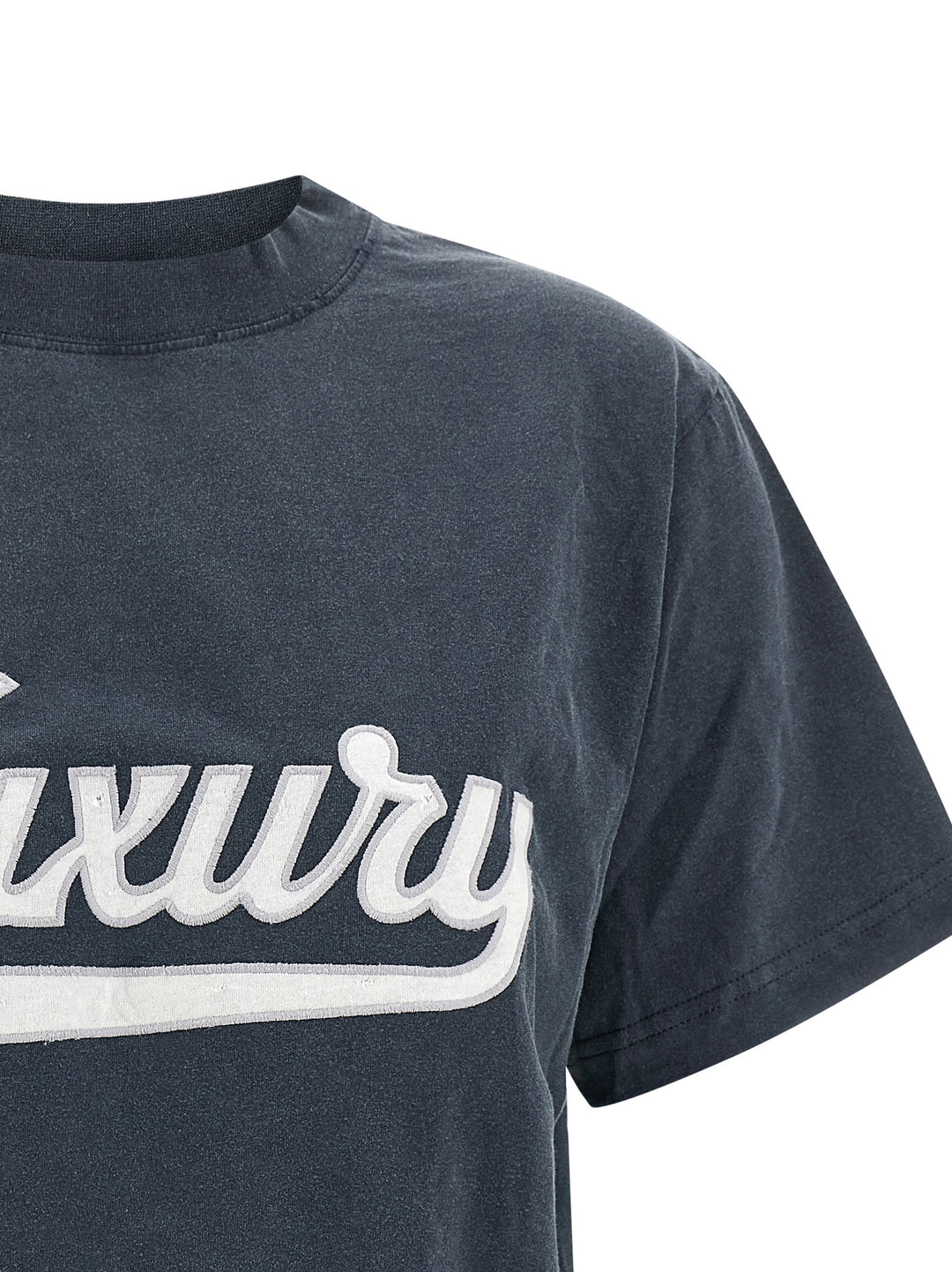 Balenciaga Embroidery T-shirt - Blue | 23d93399af358c201898029ca1cef19973ec04f4