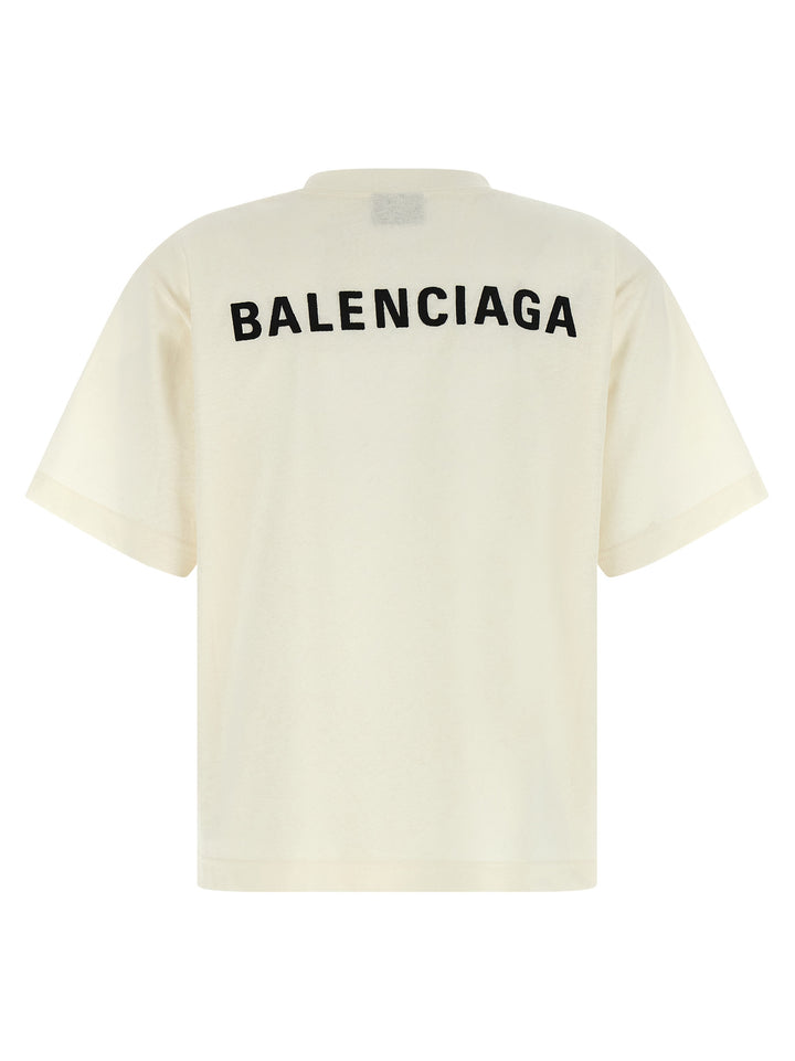 Balenciaga Balenciaga Back T-shirt - White | b868405ab628138647102ccfb57ab9dd588abbb8