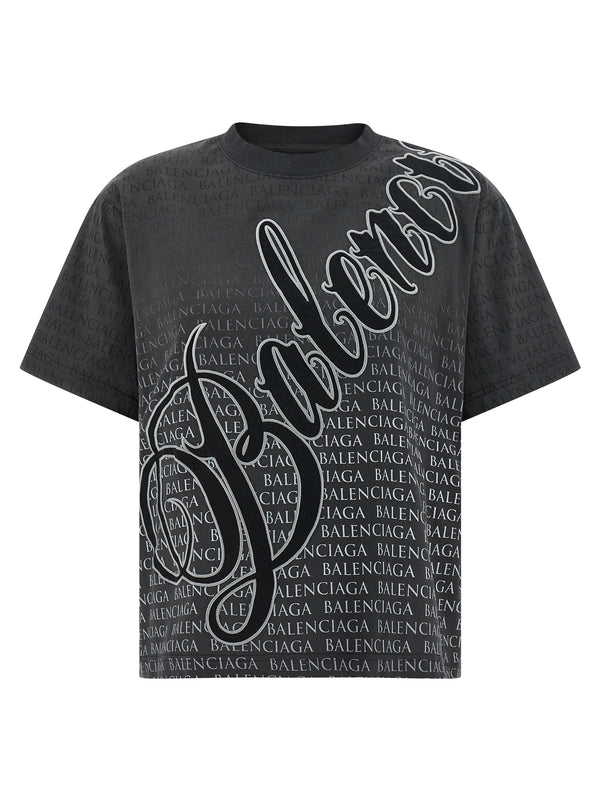 Cursive T-Shirt Black