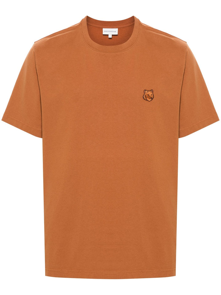 Bold fox head patch comfort tee shirt